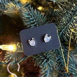 Reindeer Stud Earrings ~ Brand New!